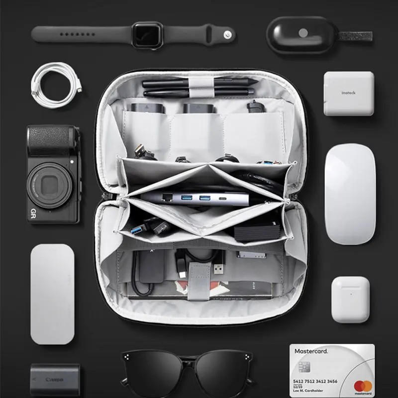 Travel Bags - Multifunctional Digital Accessories Bag Upgraded Waterproof