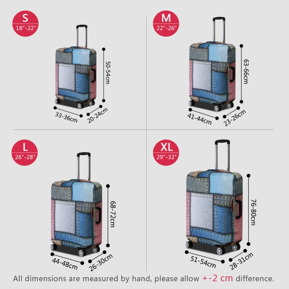 Christmas Santa Claus Luggage  - đánh giá và giá Waterproof Suitcase Cover Protector