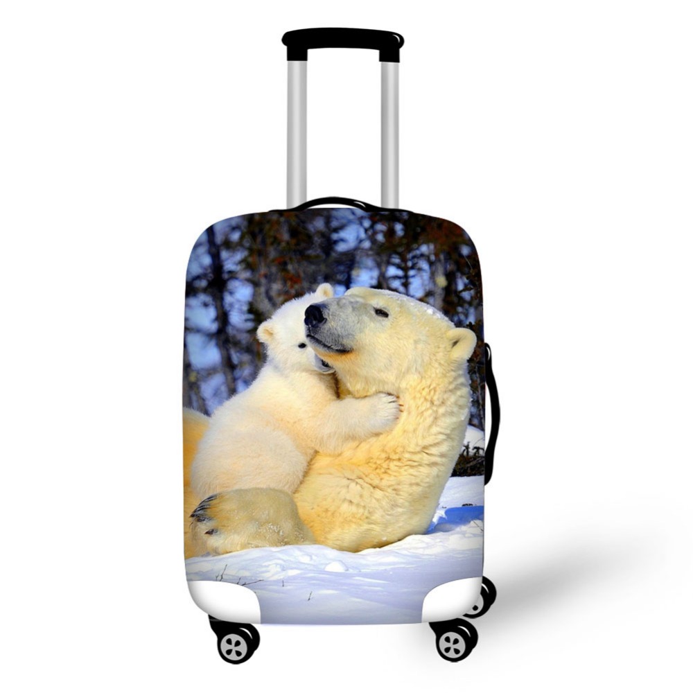 Động Vật Gấu Bắc Cực Hành Lý N - đánh giá và giá Waterproof Suitcase Cover Protector