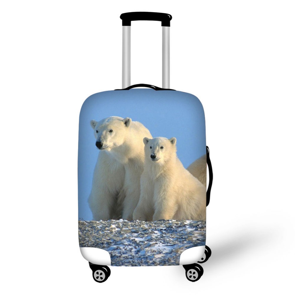 Động Vật Gấu Bắc Cực Hành Lý N - đánh giá và giá Waterproof Suitcase Cover Protector
