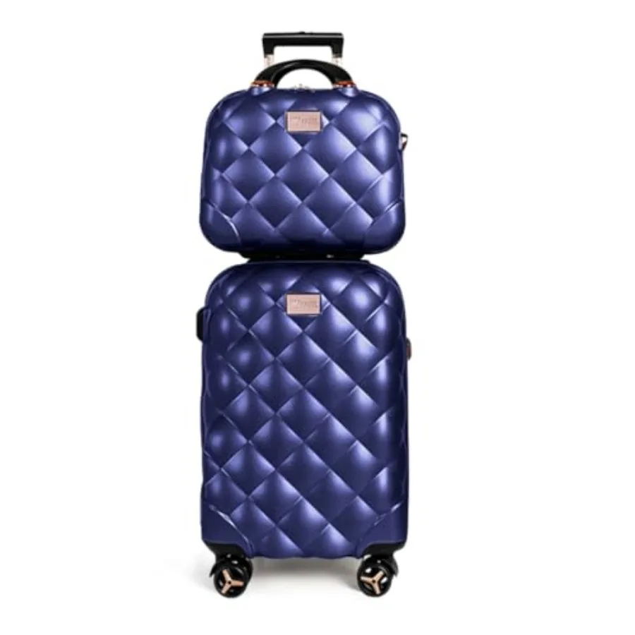 2-Piece Set 14/20in Carry On L - đánh giá và giá Expandable Hard Shell Luggage Set