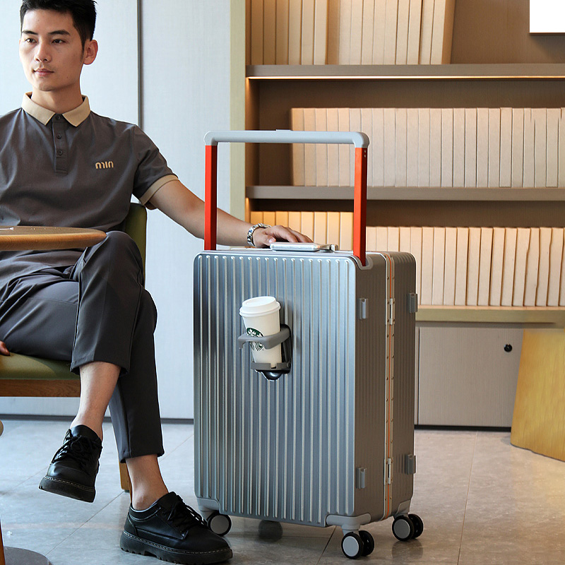 New Wide Handle Suitcase on Wh - đánh giá và giá Spinner Wheel Rolling Suitcase 20 Inch