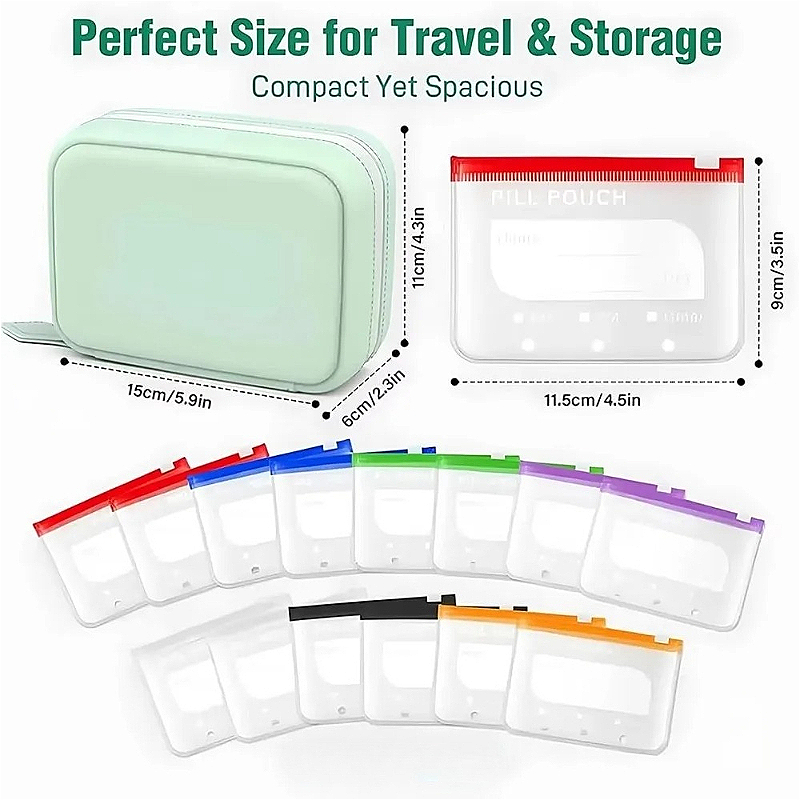 7/14Pouch Weekly Pill Organize - đánh giá và giá Handbags