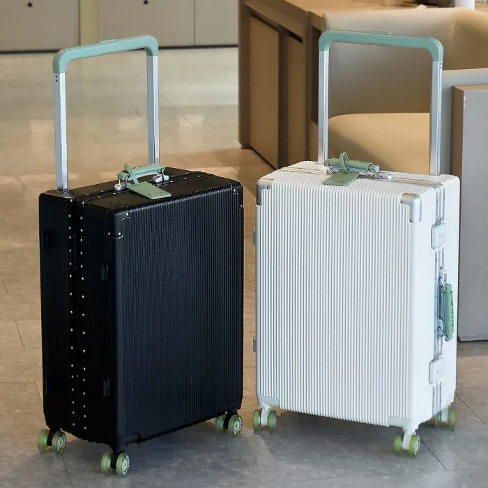 Wide-handle Suitcase with Roll - đánh giá và giá Spinner Wheel Rolling Suitcase 20 Inch