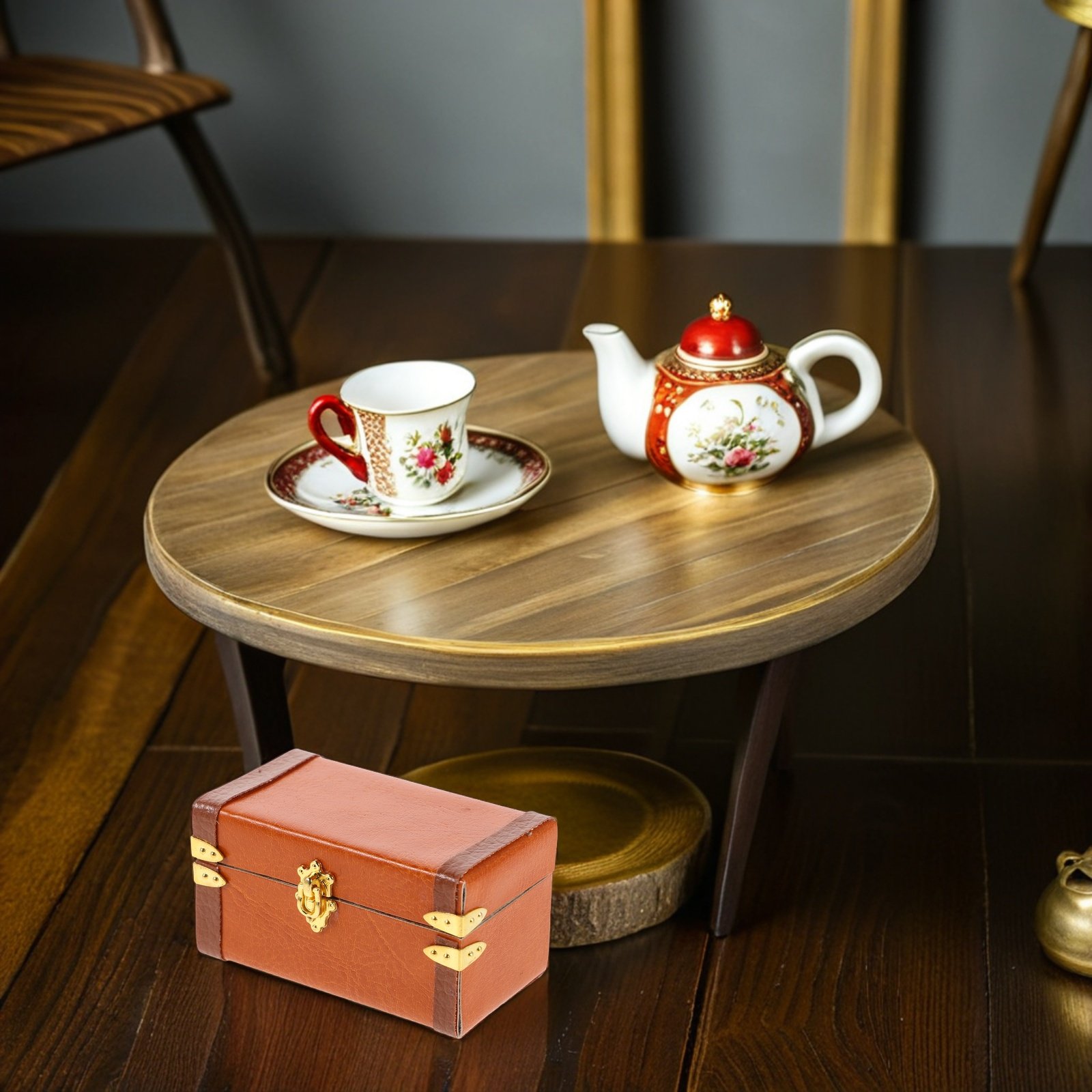 Miniature Vintage Trunk Suitca - đánh giá và giá Retro Vintage Trunk Suitcase