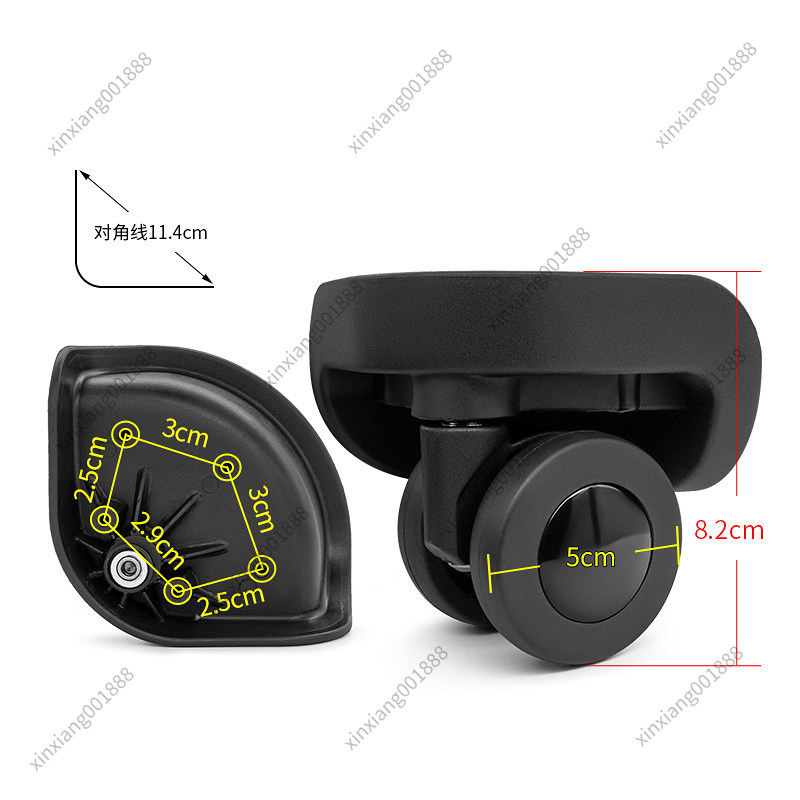 For ShengYuan C20 Silent Spinn - đánh giá và giá Silent Replacement Luggage Wheels